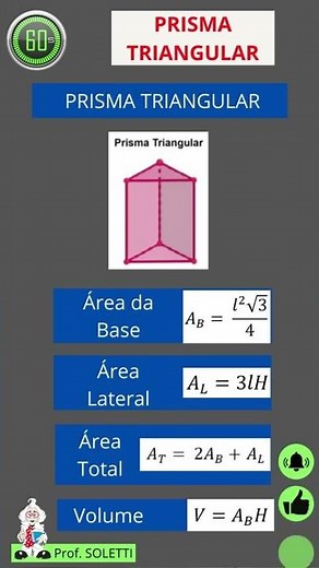 PRISMA TRIANGULAR REGULAR, Formulário