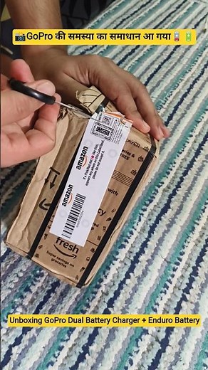 Unboxing GoPro Dual Battery Charger + Enduro Battery 🔋 | Best Accessory for Long Shoots! #GoPro