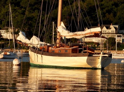 GAFF RIG WORLD | ## GAFF RIG WORLD - The Bluewater 32′ Bristol Channel cutter “HELEN” was designed by Lyle Hess and superbly built in 1999 by Rockport Marine | Facebook