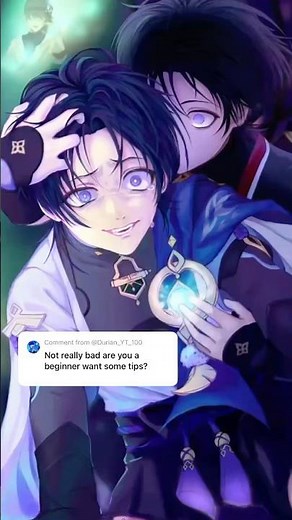 Old Scaramouche / Wanderer art from 2023 for a zine project #genshinimpact #原神
