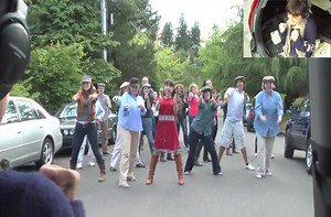 World's first live lip dub marriage proposal.