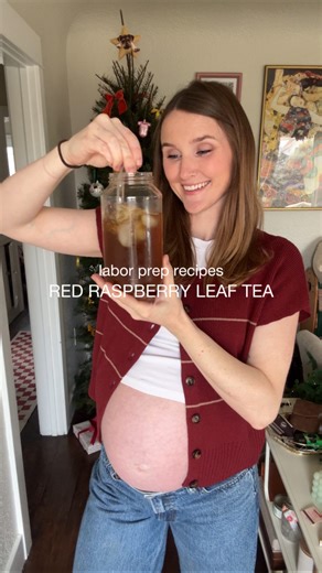 Delaney Inman on Instagram: "I’m going to miss the ritual of prepping this red raspberry leaf tea every morning. I know that a lot of girlies like adding fruit or fruit juices to their tea but I honestly love the taste of it with just a little bit of honey. My midwives told me that I could start drinking this tea at 36 weeks. I started with 2 cups for the first few days and upped it to 4 since I tolerated it well! This tea is supposed to shorten labor and tone the uterus. We will see in a few da