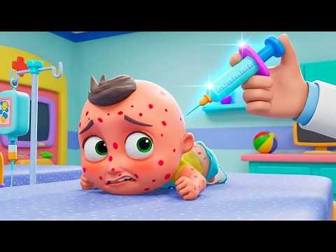 Time for Vaccine Song 💉 Health Tips & Fun Songs for Kids | Educational Cartoons by Baby Berry