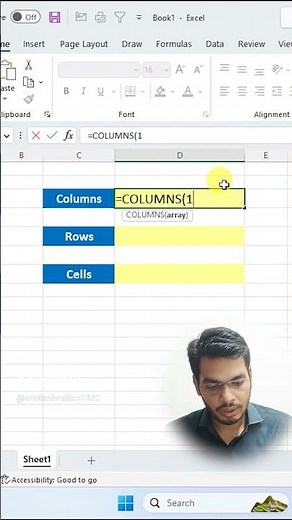 How to Count Total Rows, Columns, and Cells in Excel | Techniques for Counting Rows, Columns