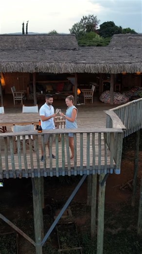 Touring a treehouse with a view that feels straight out of a dream