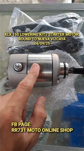 KLX 150 Lowering Link | starter motor #klx #klx150