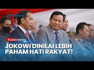 SPEAKING STYLE CRITICIZED! Observers Say Jokowi Is Better at Caring for the People Than Prabowo