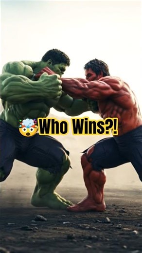 HULK vs RED HULK 😳 | THIS FIGHT IS INSANE 💥 #Shorts #hulk
