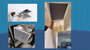 UBeesize 24x24x1 Reusable Electrostatic Air Filter HVAC AC Furnace Filter,MERV 8,Washable,Lasts a Lifetime,Permanent Air Filter,Breathe Fresher,Home And Office(Actual Size:23.39x23.39x0.82Inch)