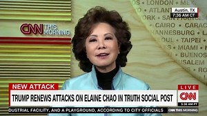 Elaine Chao Wants the Media to Stop Repeating Trump\'s Racist Nickname for Her
