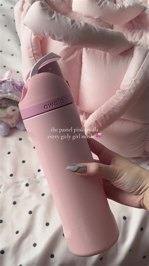 Pastel Pink Owala Water Bottle: A Must-Have for Girls