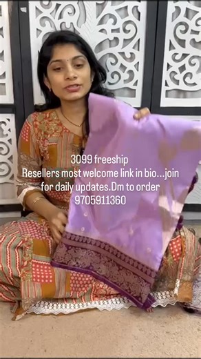 @vykuntapuram_brand_sarees on Instagram: "*🕉️VYKUNTAPURAM🕉️* *🌷New arrival…* 🌷Exclusive collection tusser georgette saree nice weaving design 🌷Nice weaving boader both side 🌷Rich pallu n contrast blouse 🌷Price 2999+$"