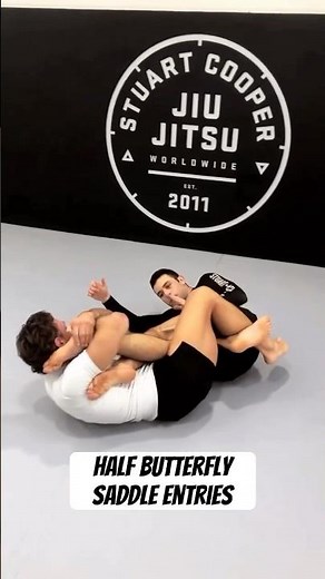 Leg Lock Entries from Half Butterfly Guard