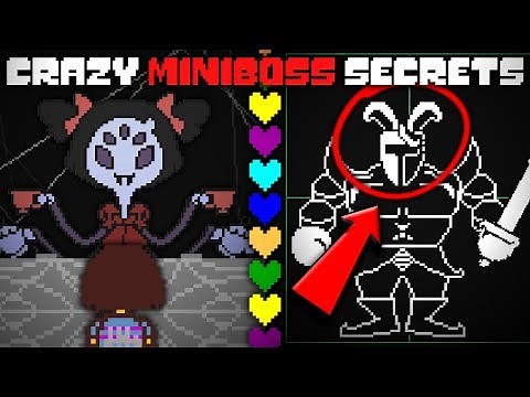 Weird Facts About UNDERTALE's Minibosses You Never Knew! Undertale Theory | UNDERLAB