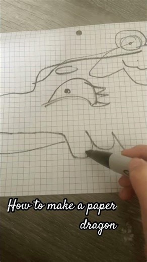 How to make a dragon #paperdragon