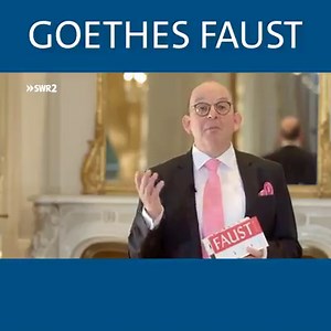 Natürlich darf Johann Wolfgang von Goethes "Faust", das deutsche Drama schlechthin und weltweit bekannt, in einer Übersicht der wichtigsten Bücher nicht fehlen, findet Denis Scheck. | SWR Kultur