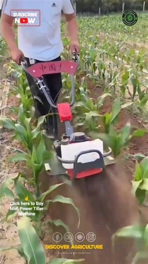 Amazing Mini Power Tiller Machine