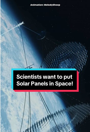 Scientists want to put Solar Panels in Space! #space #earth #spacetok #nasa