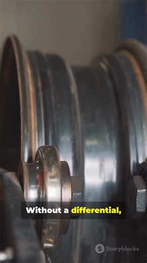 How Your Car Turns: The Differential Explained #shorts