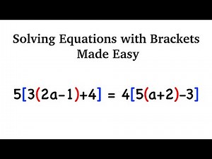 Solving Equations with Brackets Made Easy! Grade 9 Math with Examples & Word Problems