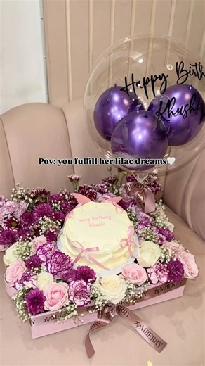 Amberry™ | Fresh flowers | Bouquets | Gifting | Wedding Gifts on Instagram: "You know she loves lilac, give her these flowers NOW"