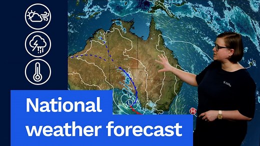 National Weather Forecast: Storms moving across southern Australia, more settled elsewhere. Video current: 12:30pm AEDT 5 November 2025. For the latest forecasts and warnings, go to www.bom.gov.au or the BOM Weather app. | Bureau of Meteorology