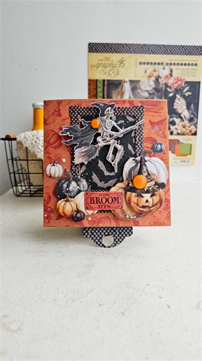 👻 Triple the magic, triple the fun! Graphic 45 Brand Ambassador @evas.giftionery is summoning up some spooky season inspiration with this Triple Waterfall Card made from our Ghostly Greetings collection 🧡 Flip through frightfully fun layers, vintage patterns, and interactive Halloween magic — perfect for handmade cards, mini albums, or scrapbook pages! ✂️ Watch the step-by-step reel, save it for later, and share with your favorite crafting ghoul! 🎃 #Graphic45 #G45Reel #GhostlyGreetings #Tripl