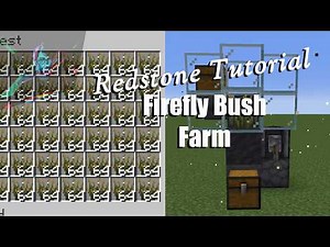 Firefly Bush Farm 25w05a | Minecraft Snapshot Tutorial