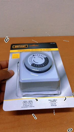 Cómo utilizar el temporizador mecánico de 24 horas