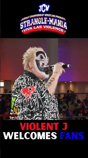 Violent J Welcomes Fans to JCW STRANGLE-MANIA