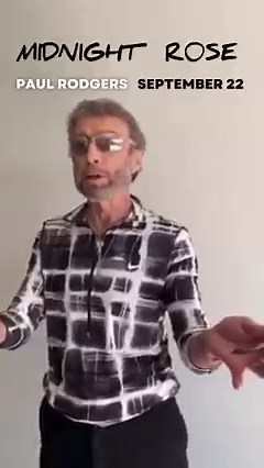 143K views · 3.8K reactions | Midnight Rose: My first solo album in nearly 25 years - available everywhere September 22nd! Until then, listen to "Living It Up" and pre-save the album with the link in bio. | Paul Rodgers Official | Facebook