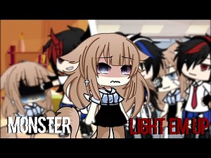 Monster+Light em up•||•glmv•||•gacha life•||•oc story•||•by Yu Xi