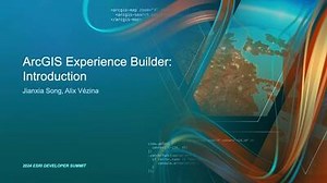 ArcGIS Experience Builder: An Introduction