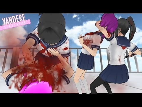 【カラデレ】生徒の顔面、腹、全てを八つ裂きにして返り血を浴びまくる【ヤンデレシミュレーター#32】