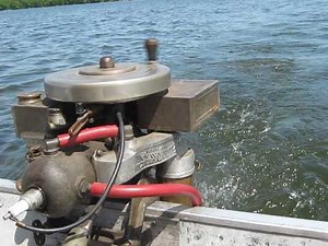 Antique 1916 Evinrude rowboat motor