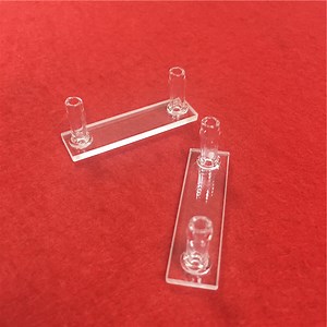 [Hot Item] Customize Clear UV Flow Optical Quartz Cuvette Glass Cell with Short Tube
