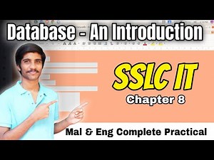 10th IT Chapter 8 Practical | Database An introduction | Complete Practical | Mal & Eng