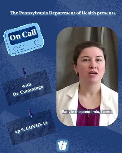 Although cases have decreased, COVID-19 is still around—but you can stay protected from severe illness and long-term effects by getting vaccinated. To learn more, visit pa.gov/vaccines or talk to your health care provider to help decide what's best for your family. | Pennsylvania Department of Health