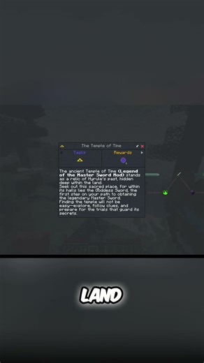 Minecraft's Secret Underwater Temple: Quest for the Master Sword! #shorts