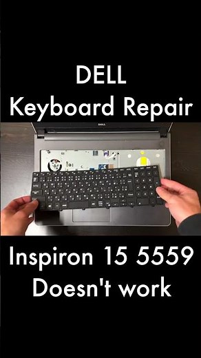 Keyboard Not Working? Dell Inspiron 15 5559 Repair #Shorts