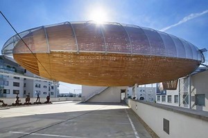 148 reactions · 28 shares | This striking,130-foot-long zeppelin-like structure functions as an event space and pedestrian connector. | ARCHITECT magazine | Facebook