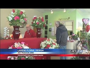 Local floral shops see increase in flower deliveries