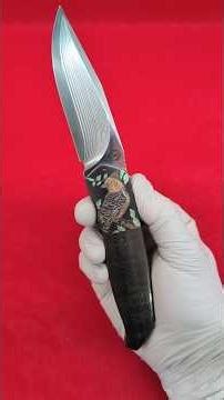 L36M Front Flipper with Black Camo FatCarbon and Textured Zirconium - SG2 by André E Thorburn