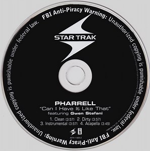 Pharrell Featuring Gwen Stefani - Can I Have It Like That
