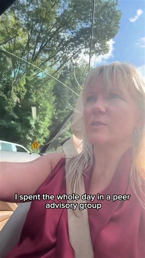 Full day away from the office? Not going to lie—it's hard. Once a month, I step away and head to Atlanta for a peer group. I'm always inspired walking out of these sessions. It's a great reminder that showing up for yourself as a leader is just as important as showing up for your business. There are always going to be emails to answer and a never-ending to-do list waiting at my desk. But what I've learned is growth doesn't happen in the middle of chaos. It happens when you intentionally carve ou