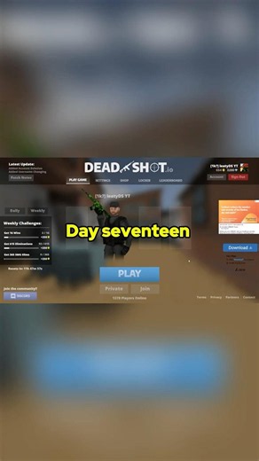 Day 17: Ranking Every Skin I Get in Deadshot.io