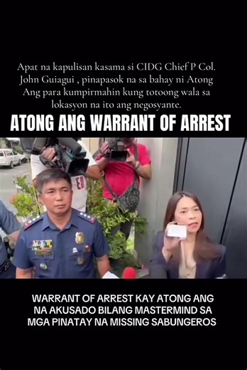 Update on Atong Ang's Location Confirmation