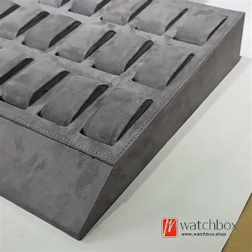 Elevate your presentation with this Professional 18-Compartment Watch Display Tray