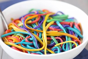 107K views · 169 reactions | This DIY rainbow spaghetti is so adorable! | AwesomenessTV | Facebook