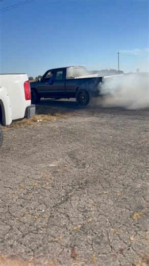 shut up b!tch #trendingreels #fyp #Burnout #trucks #builtnotbought #cammedtrucks | Chason Kroft